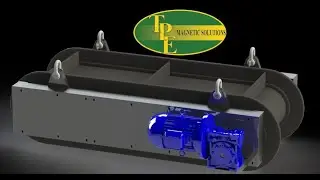 Suspended Self Cleaning Magnet