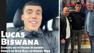 EXPECT THE KNOCKOUT! - Lucas Biswana talks debut with Frank Warren and the Everton Red Triangle!