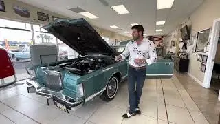 1979 Lincoln Mark V Interior Walk Around Video! 10,000 ORIGINAL MILES!! A Real Stunner!