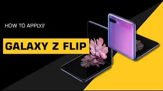 Galaxy Z Flip Skin Application Tutorial //SKINIT//