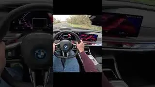 Wow 😱😍 Amazing Sound and Speed 0-100 mph | New BMW i7 EV #shorts