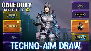 TECHNO-AIM DRAW + LEGENDARY CROSSBOW KINETIC ELECTRICIY GAMEPLAY COD MOBILE