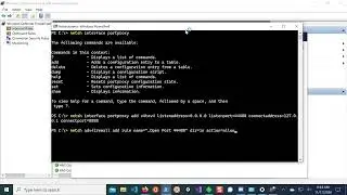 Performing port-proxying and port-forwarding on Windows