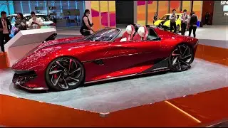 ALL NEW SAIC MG Cyberster Concept Walkaround