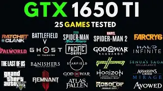 Can GTX 1650 Ti REALLY Handle 25 Games at MAX Settings?