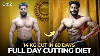 FULL DAY CUTTING DIET AND SUPPLEMENTS 🍲💊| ROAD TO THAILAND PRO QUALIFIER 🚀 | Ep #2