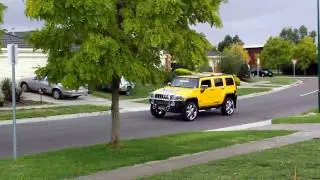 CUSTOM 07 HUMMER H3. DRIVE BY.
