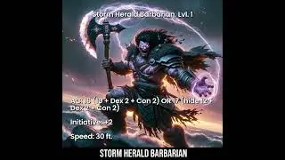 Storm Herald Barbarian | Epic Fantasy Soundtrack #tavernmusic
