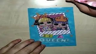 Diamond Painting L.O.L Surprise: Selfie Queen and MC Queen (Arts and Crafts) VIDEO FOR KIDS