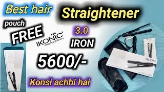 best hair straightener / ikonic hair straightener review / top hair straightener / hair iron