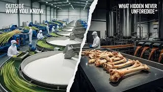 Inside Sugar Filtration: Animal Bones Were Not Expected l Full Factory Process