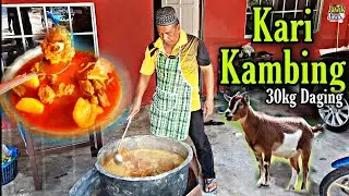 Resipi Kari Kambing Versi Jawa |  Masak 2 Ekor Kambing Aqiqah