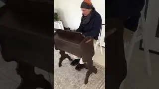 Mason & Hamlin travelling Harmonium from Boston USA