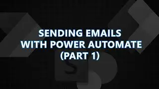 Sending Emails with Power Automate (Part 1) | Power Apps + SharePoint + Power Automate
