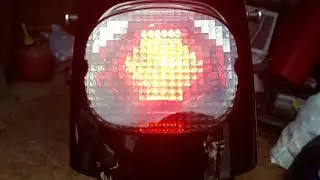 Custom Dynamics Integrated tail light for 2007 Harley Davidson street bob