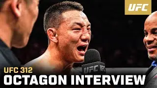Rongzhu Octagon Interview | UFC 312