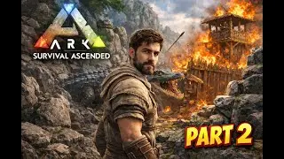 Ein Sarco greift unsere Base an ! Ark Survival ascanded