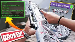 USE this FULLY BROKEN TYPE 25 Gunsmith/Loadout!! Zero AIMSHAKE (Type 25 Best Attachments) CODM