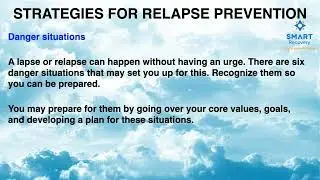 STRATEGIES FOR RELAPSE PREVENTION - SMART Recovery