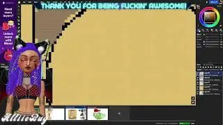 Unhinged Art Hour: Will This Pixel Ever Be Done? | Still drawing Chum x Plankton :P