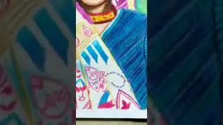 How is it ??? Drop a ❤️  #color #trend #trending #fibercastellpencils #anjali_arts_4073