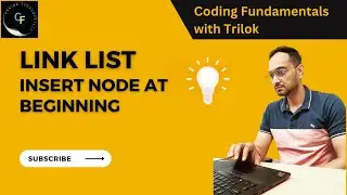 Link List Insert at beginning || Insert At Top || Insert At Start in Java (Hindi)