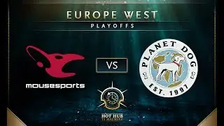 mouz vs Planet Dog Game 4 - TI7: EU Regional Qualifiers Playoffs: Finals - @ODPixel @Draskyl