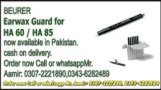 Beurer Earwax Guard for HA 60 / HA 85 | Product Review and Unboxing