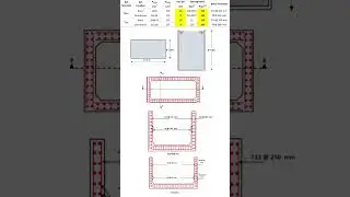 Design of Over Head Water Tank By Advance Excel #shorts #viral