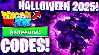 🎃ХЭЛЛОУИН 2025! ВСЕ КОДЫ ОБНОВЛЕНИЯ НА ХЭЛЛОУИН ДЛЯ DRAGON BALL RAGE! КОДЫ DRAGON BALL RAGE ДЛЯ R...
