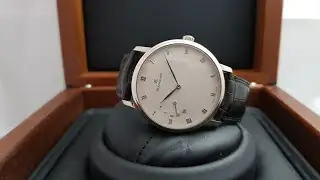 Мужские классические часы Blancpain Villeret Ultra-Slim 4040-1542-55B 40мм , белое золото, оригинал