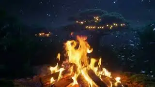 Tree house &bull; Camp fire 