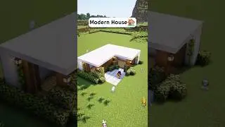Minecraft Easy Starter Modern House🏠