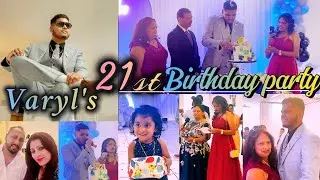 Varyl's 21st Birthday Party| toast song | games @varyldesouza1114 @K2NFamily
