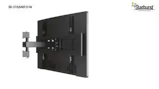 TV-DISPLAY OUTDOOR WALL MOUNT - Model SB-3765ART-D-W - STARBURST TECHNOLOGIES