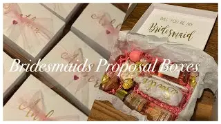 Will You Be My Bridesmaid? The Perfect DIY Bridesmaids Proposal Boxes 💐💕
