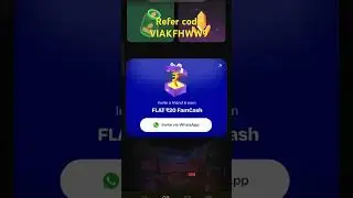 fampay refer code login and earn. 20rs using my referral code VIAKFHWW9
