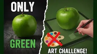 Extreme One Color Art Challenge!