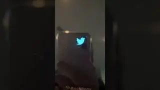 Phones with the old Twitter logo!
