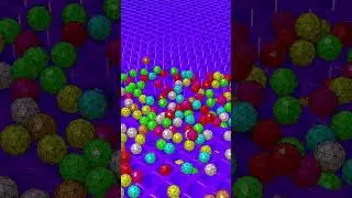 Oddly Satisfying 3d Animation | ASMR #asmr #shorts #blender #3danimation #oddlysatisfying #3dart