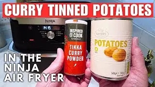 Curry Airfryer Tinned Potatoes #airfryer #cooking #money