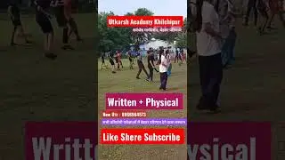 (Agniveer Physical) Utkarsh Academy Khilchipur । #virulshorts #videoviral #joinindianarmy #sscgd