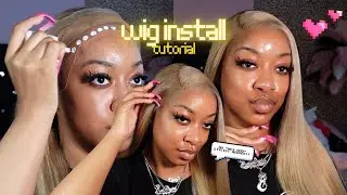 BEGINNER FRIENDLY wig install tutorial | Bald cap method , melting the lace & MORE