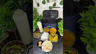 Lunch box episode 5🍽️ #foodshorts #youtubeshorts #rekhakithali #indianfood #dinnertime #food #thali