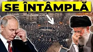 Coșmarul lui Putin prinde viață: Proteste uriașe zguduie Iranul, regimul e aproape de colaps