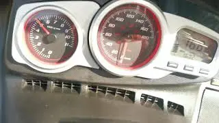 0-100 in 7 secondi circa. Aprilia sr max 300.