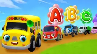 ABC Song for Children at the Zoo | Nursery Rhymes & Kids Songs - Baby Car Songs TV