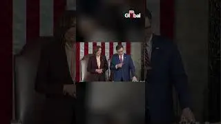U.S. Congress Certifies Donald Trump's Election Victory In Vice-President Kamala Harris's Presence