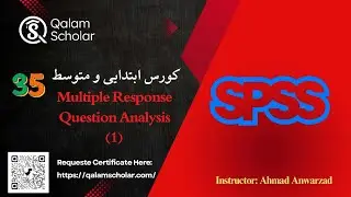 Multiple Response Question Analysis 1 (SPSS) - دوره ابتدایی و متوسط