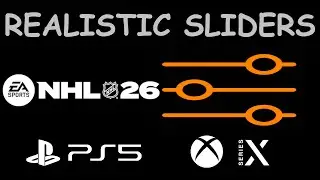 NHL 26 Realistic Sliders
